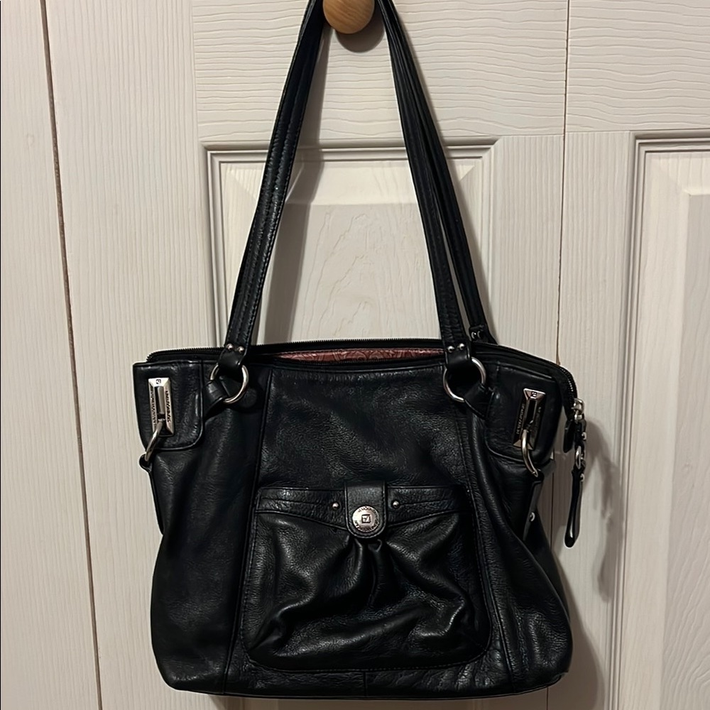 Stone Mountain Genuine Leather Handbag